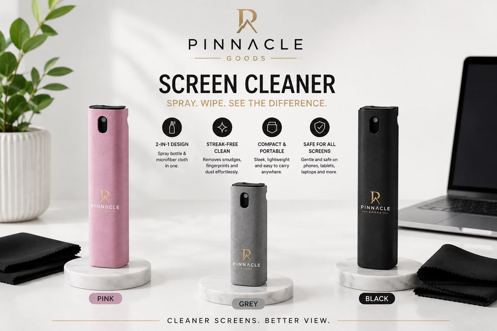 Pinnacle Screen Cleaner™ 2-in-1 Spray & Microfiber Cleaner