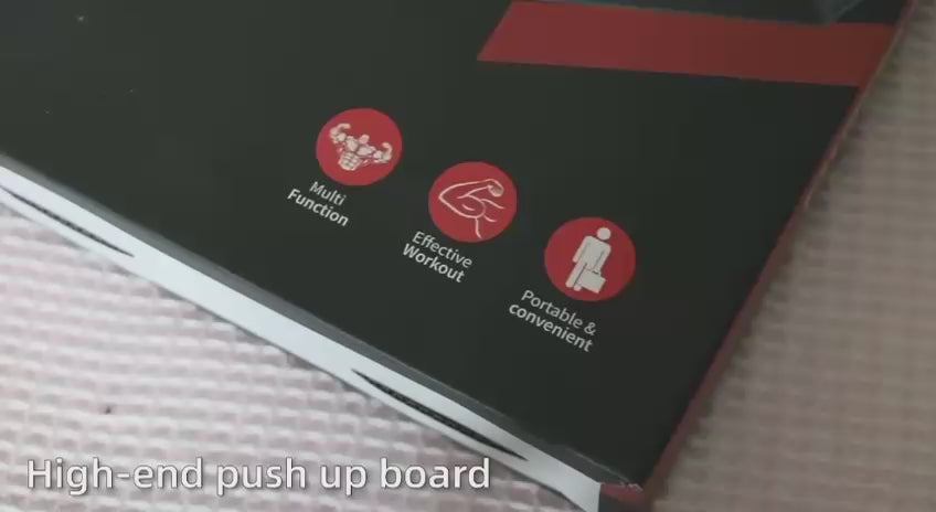 Foldable Push-Up Board — Color-Coded Training System