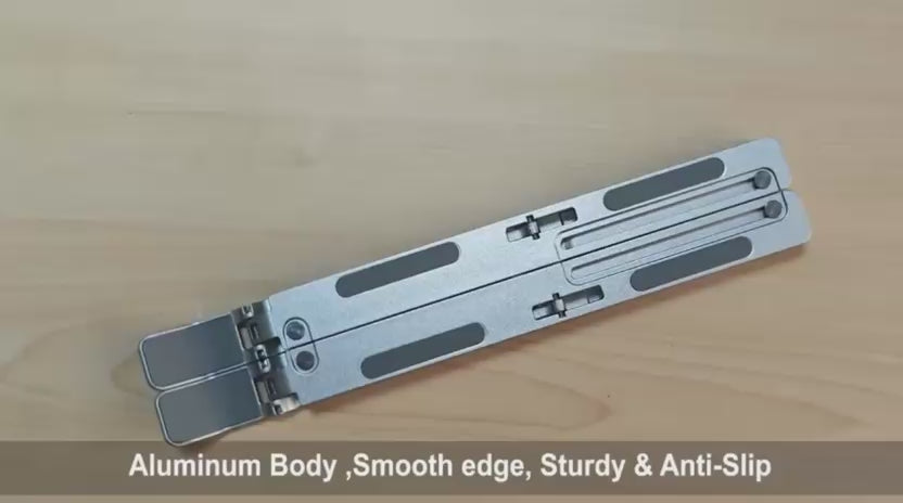 Foldable Laptop Stand — Adjustable, Anti-Slip